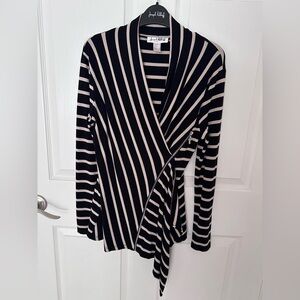 JOSEPH RIBHOFF STRIPED TOP